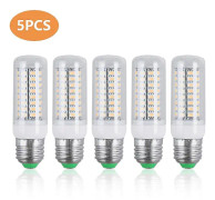 E27 LED-lampor Warm White 5PCS