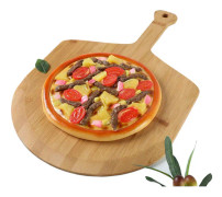 Pizza stil biff tallrik