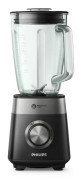 PHILIPS Blender Philips white 800W 1.5 L glass jar black