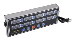 Cal-8b Portable Calculagraph, 8-kanals digital timer, Timing för matlagning i köket LCD-skärm Klockan skakar påminnelse