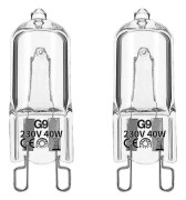 20 st G9 halogenlampa 40w Dc230v inomhushalogen G9 lampa istalllampa