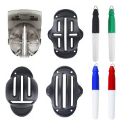 Minigolf set - Bärbar utomhussport resultaträkningsenhet med 2-siffrig display (paket med 2)