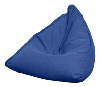 Bean Bag Stol Gosedjur Förvaring Lazy Soffa Stolar Beanbag Överdrag Vattentätt Puff Couch Cover (Mörk Bule, 68*80*65cm)