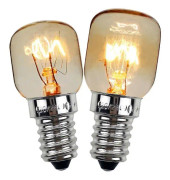 Premium Kyl / Frys Glödlampa / Lampa E14 Skruv 25w 240v Tungsten. (2st)