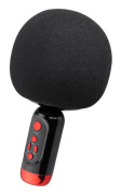 Bluetooth Karaoke Mikrofon med TWS Duet Bluetooth 5.0 Inbyggd Högtalare Bärbar Handhållen Mikrofon Stöd TF