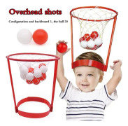Barnens Overhead Basket Shooting Leksaker, Overhead Basket Single Set Utomhusleksak