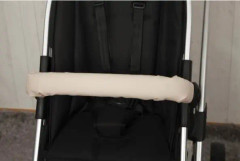 beige konstläder täckstång BERCEAU_SUPPORT BERCEAU
