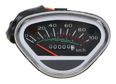 Motorcykel Hastighetsmätare 100km/h Varvräknare Vägmätare Instrument för Dax 70