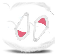 Silikon Kattöron Dekorationer för HyperX Cloud/Cloud II/Cloud Headset med Justerbar Montering - Söta och Dekorativa Hörlurstillbehör