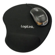 LogiLink Black USB Optical Mouse Kit + Repo Mat