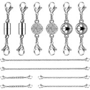 Beibei - Halsband Metal Chain Extender Chain Choker Armband Extender Smyckeslås Omvandlare Med Magnetiska Spännen För Smyckestillbehör Halsband