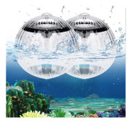 Garden Pool Solar Pool Lights, 2:a Flytande Pool Light