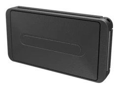 Säkerhetsbältesbegränsare - 1 stycke, 67*33*12 mm, ABS, svart
