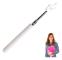 Teleskopisk lärarpekare, Mini Hand Pointers Finger Pointer Stick, Retractable Teacher Pointer, Presentation Tool White