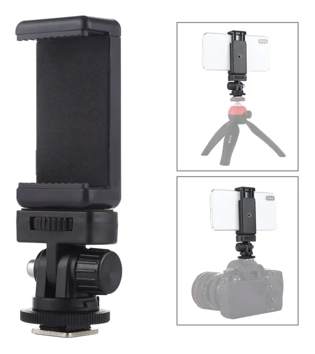 PULUZ 1/4" Adapter För Stativfäste Svart
