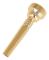 Mässingsinstrument Trumpet mun Mässing guldpläterad 17c trumpet mun för nybörjare att spela 17c trumpet munstycke