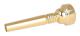 Mässingsinstrument Trumpet mun Mässing guldpläterad 17c trumpet mun för nybörjare att spela 17c trumpet munstycke