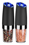 2x Elektriska Salt- och Pepparkvarnar