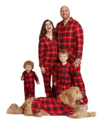 Familj jul Pyjamas Set Xmas Förälder-barn Nattkläder Pyjamas Party Presenter