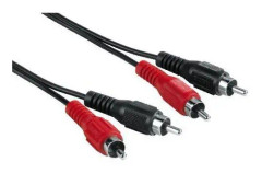 Hama Ljudkabel 2xRCA - 2xRCA (1m)