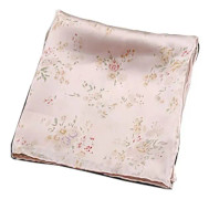 Egurs - EgursAMZ6585 - Pocket Squares i 100% siden Pocket Square Näsduk för män kvinnor 35 * 35cm Rosa