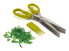 Multibladsaxar - 5-blads sax - Rostfritt stål - Ergonomisk - Med fodral och rengöringskam