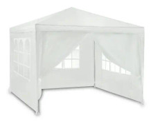 Plonos Garden pavilion white 3x3m 4936