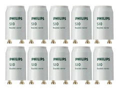 Philips 10 X Pack 4w för 65w Universal Starter Fsu S10, 2G10, 58 W, Vit