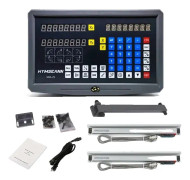 Digitalt avläsningsdisplay, 2-axligt DRO-kit, 5um optisk linjärskala kodare, SNS-2V