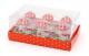 Dekohelden24 - W-10010477 - Set med 6 Lucky Mushroom-ljus - Mått: 3 x 4 x 3 cm - 3 cm