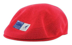 Gubbkeps / Flat cap - Kangol Tropic 504 (röd)