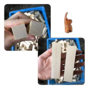 6st Basswood Carving Blocks För Trä Nybörjare Carving Hobby Kit Gör själv Carving Trä
