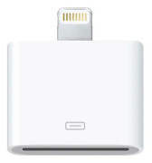 3x Lightning 30-pin till 8-pin adapter för iPhone, iPad