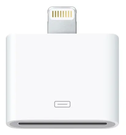 3x Lightning 30-pin till 8-pin adapter för iPhone, iPad