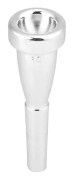 Trumpetmunstycke, koppartrumpetmunstycke för musikinstrument i storlek 3c (silver)
