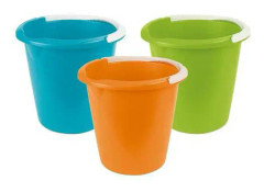 CURVER HINK 10L BINGO 10 st. BLANDNING AV FÄRGER BLÅ GRÖN ORANGE