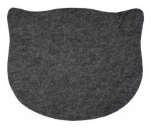 Bordsunderlägg, filt, 45 × 37 cm, grå