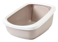 Savic Savic Aseo Jumbo - large cat litter box, universal beige color