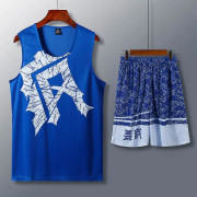 Män Barn Baskettröja Set Uniformer Sport Kit Kläder