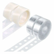 Ballongbåge Girlang Dekoration Strip Kit 2 Rullar Ballongband Remsor med 2 Rullar Ballong Klistermärken (4 Rullar)