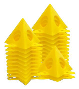20 stycken Painters Pyramid Stands, Canvas Cabinet Paint Stands