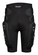 Motorcykelshorts, höftskydd, racingutrustning, MP1004 Svarta Shorts, XXL
