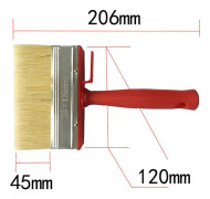 Platt pensel för alla typer av färger (120*30mm)