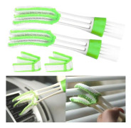 Rengöringsborstar för ventilationskanaler, 2-pack, kompakt storlek 16,5x 4 cm, bilrengöringsborstar, persienner, persienner