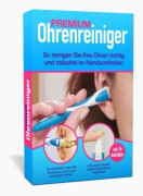 MAVURA - Öronrengöring Q-Grips Öronvaxborttagning - Ta bort öronvax - Engångsspetsar - Vit