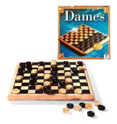 SCHMIDT OCH SPIELE Brädspel - Dames bois tradition