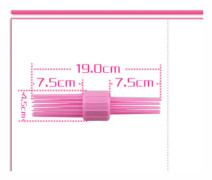 Locktångskam Gentle Curling Tool ROSA Rosa
