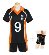 Anime Haikyuu Cosplay Costume Karasuno High School Volleyball Club Hinata Shyouyou Kageyama Tobio Sportswear Tröjor Uniform
