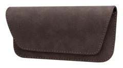 Solglasögonhållare för bil Solskydd, Glasögon Bil Visir Clip Förvaring Glasögon Organizer Case, PU Läder Glasögonhållare