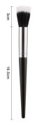 Blush Brush - 1 Styck, Syntetfiberborst, Plasthandtag, Svart